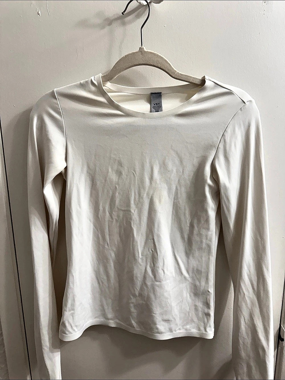 VSX Long Sleeve Tee in White Size XS